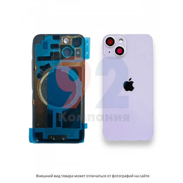 Задняя крышка на iPhone 14 фиолетовый с креплением