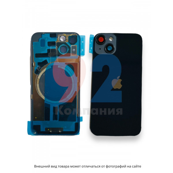 Задняя крышка на iPhone 14 чёрный с креплением
